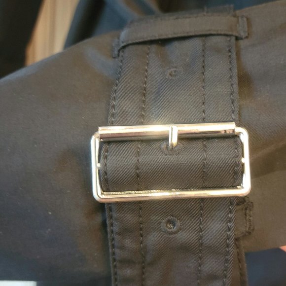 Worthington Black Trench Coat - Picture 6 of 14